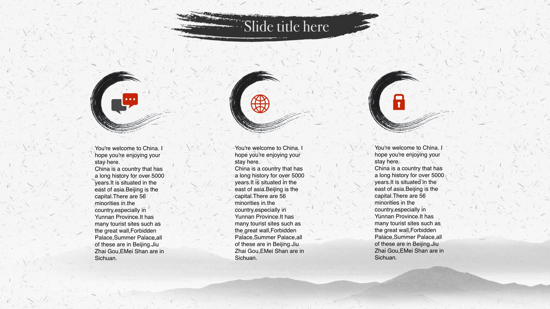 Chinese styleKeynote Template, Presentation Templates GraphicRiver